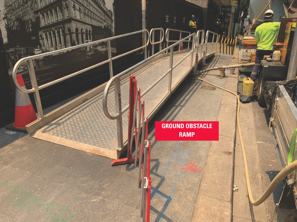 Ground Obstacle Ramp