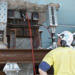 Lift and Jacking hero Hydraulic lft colloroy with worker Lift and Jacking hero Hydraulic lft colloroy with worker