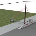 Power pole brackets power pole propping