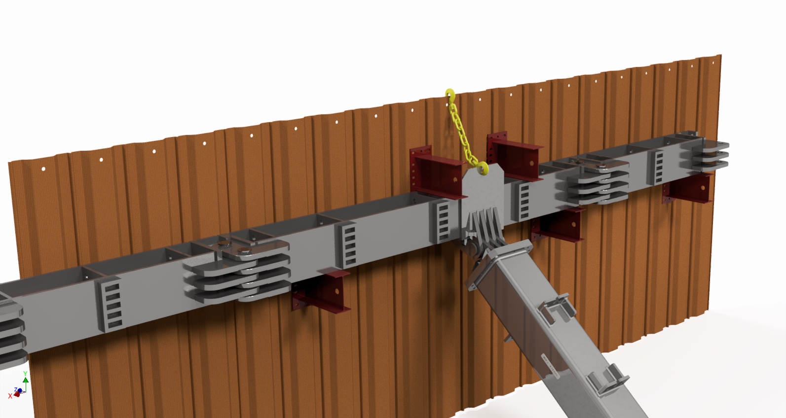 Shore Strut 400 - Racking Strut Adaptor